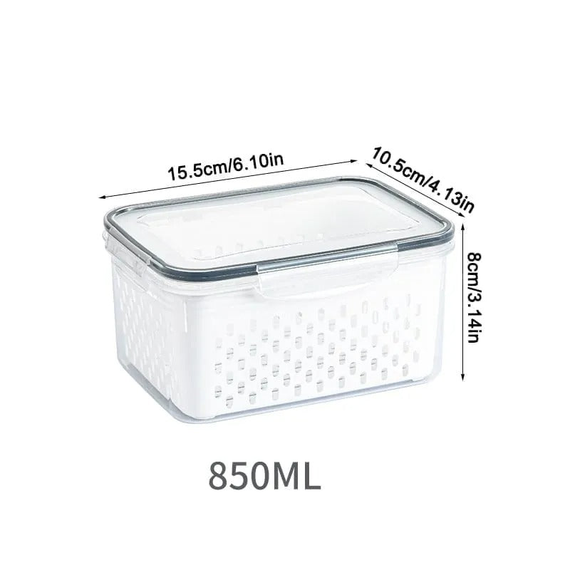 FreshKeep™ Fridge Storage Containers with Removable Colander