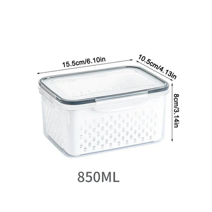 FreshKeep™ Fridge Storage Containers with Removable Colander