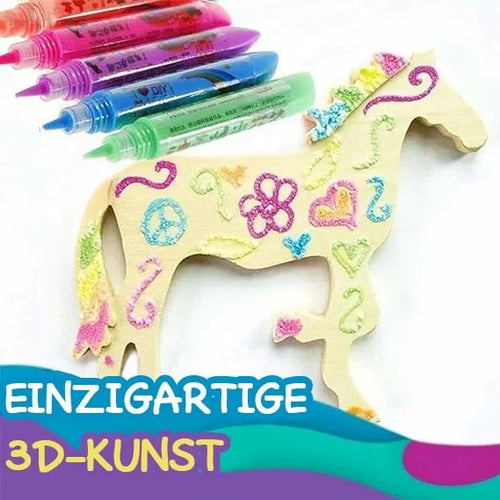 🎨 Turn Any Drawing Into 3D Art! Create fun, raised designs with the 3D Relief Art Pen