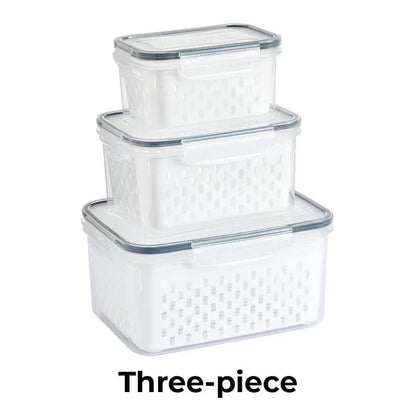 FreshKeep™ Fridge Storage Containers with Removable Colander