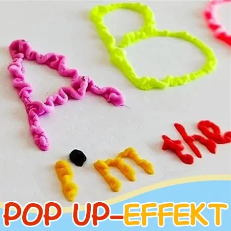 🎨 Turn Any Drawing Into 3D Art! Create fun, raised designs with the 3D Relief Art Pen